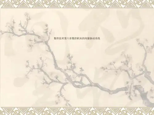 数控技术第六章数控机床的伺服驱动系统