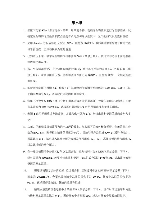 蒸馏