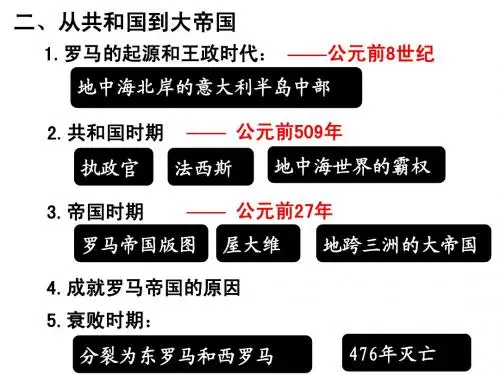 第一课2从共和国到大帝国 - Copy