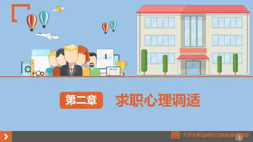 (大学生就业指导课)第二章 求职心理调适-8677ee13edf9aef8941ea76e58fafab069dc4404