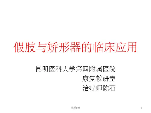 《假肢概述与截肢》PPT课件