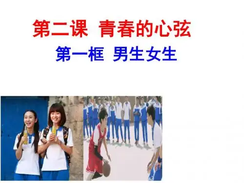 人教版道德与法治七年级下册2.1男生女生 课件(共18张PPT)