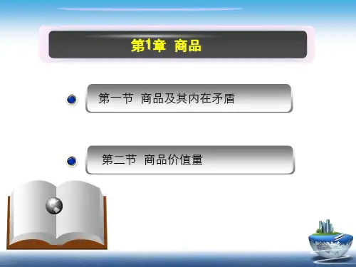 马克思主义政治经济学第1章 商品