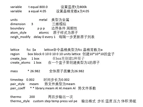lammps详解