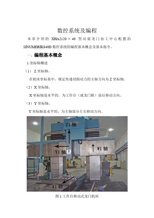 西门子840D数控编程培训