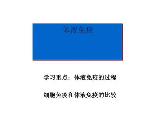 《体液免疫》PPT课件