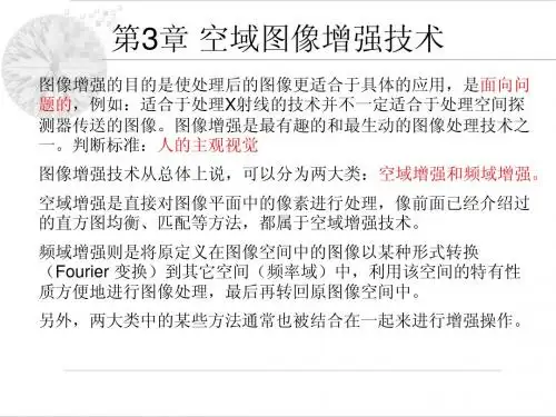 第3章 空域图像增强技术