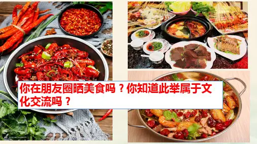 2022-2023学年高中政治统编版必修四8-2 文化交流与文化交融 课件(28张) 