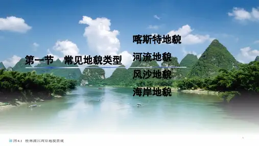 4-1常见地貌类型(河流地貌、风沙地貌、海岸地貌)课件高一上学期地理人教版必修第一册