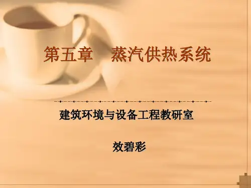 第五章  蒸汽供热系统.