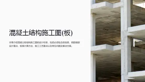 混凝土结构施工图(板)