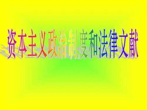专题：资本主义民主政治
