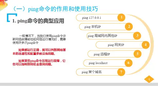 计算机网络技术基础实操(2)PING命令使用