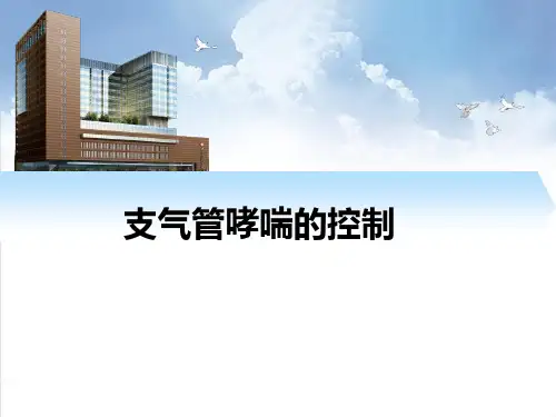 支气管哮喘的控制PPT课件