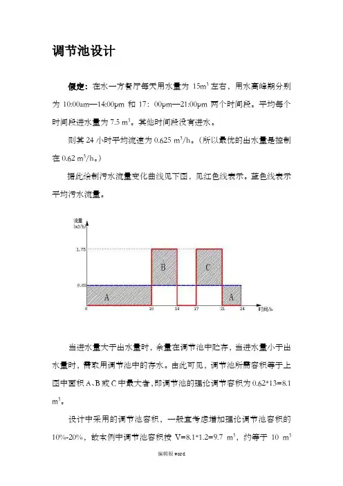 调节池设计(终版)
