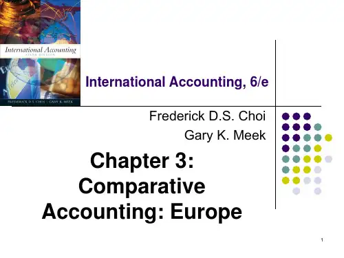 国际会计学第六版_chapter_3.ppt