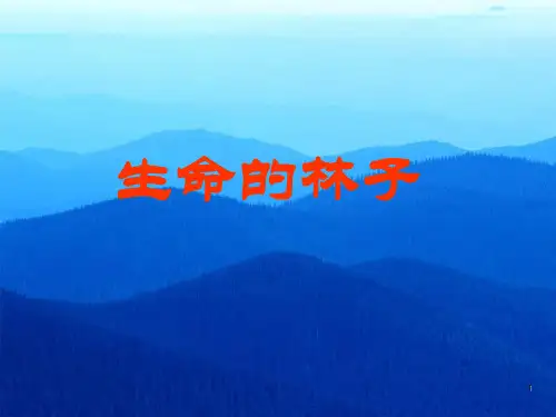 六年级语文精品课件 生命的林子