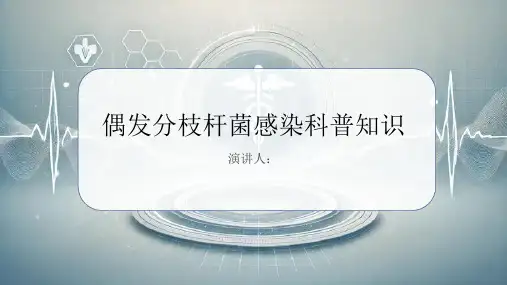 偶发分枝杆菌感染的科普知识PPT课件