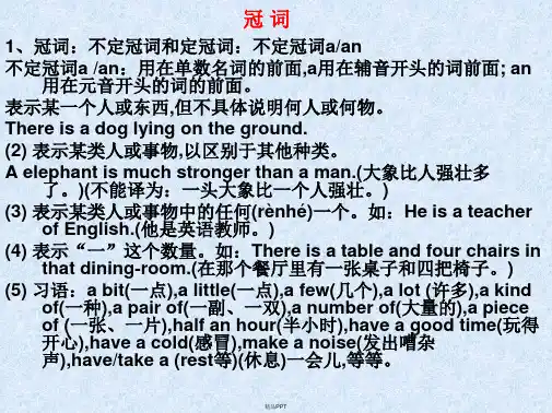 初二上英语冠词与副词