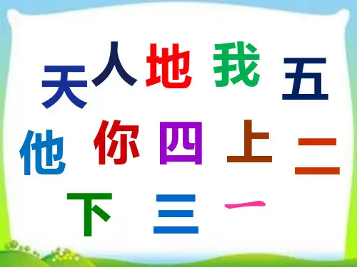部编版语文课件《口耳目》PPT课件详解1