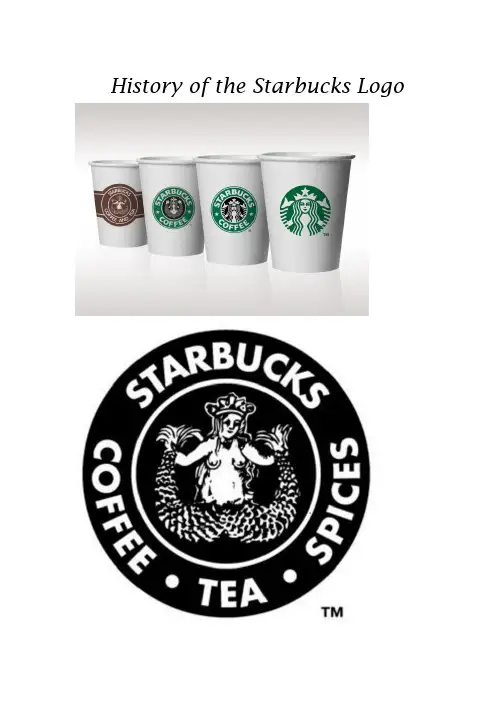 the history  of Starbucks logo(1)