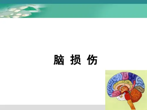 脑损伤ppt课件