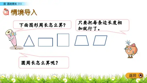 圆的周长圆市公开课一等奖省优质课获奖课件