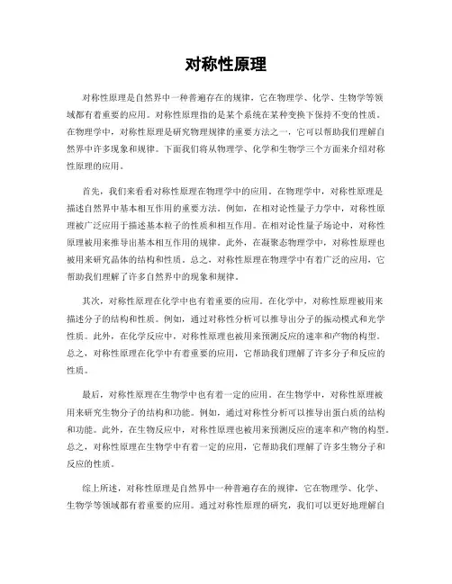 对称性原理
