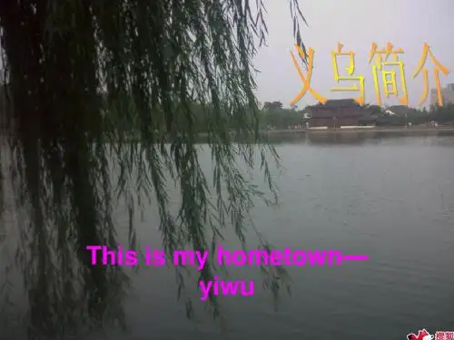 介绍义乌的ppt