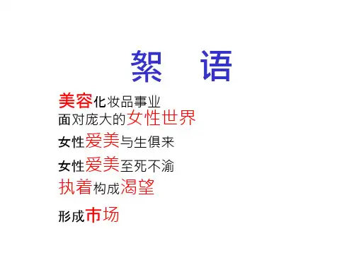 美容院经营定位分析课件