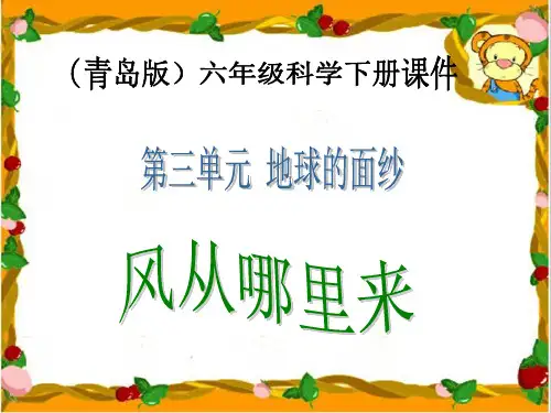 六年级下科学课件风从哪里来1_青岛版(六年制,三起)