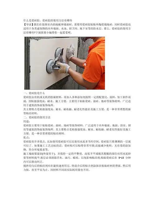10.25什么是瓷砖胶.docx