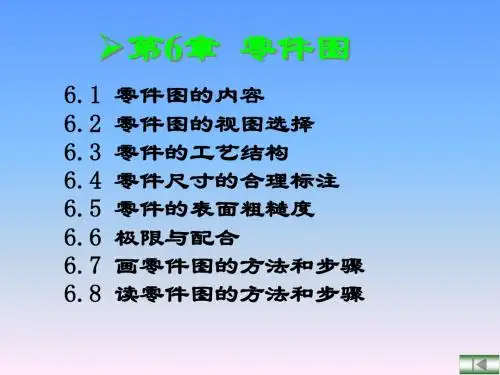 第6章 零件图PPT精选精品文档