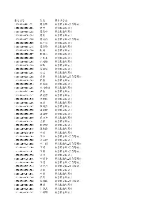 推免生拟录取信息 - 浙江大学计算机科学与技术学院