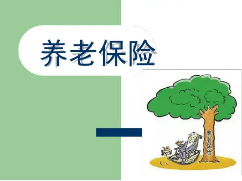 第六讲养老保险案例