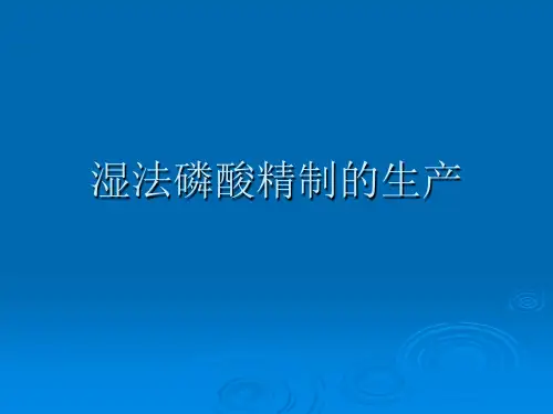 湿法磷酸课件