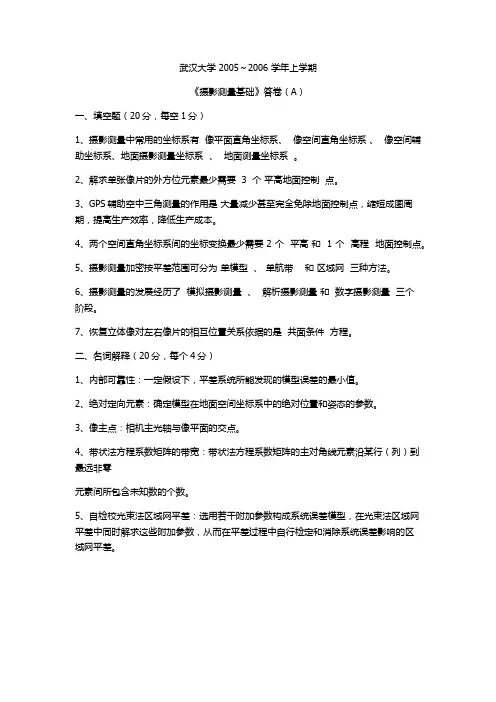 摄影测量