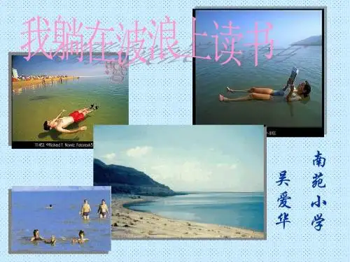 我躺在波浪上读书