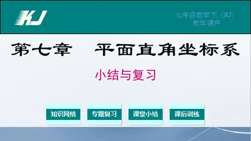 人教版数学七年级下册第七章 小结与复习课件