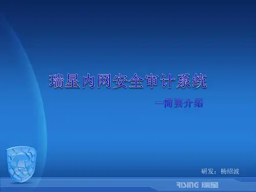 内网审计系统介绍