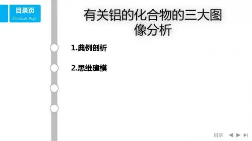 3.2.4“热点”有关铝的化合物的三大图像分析