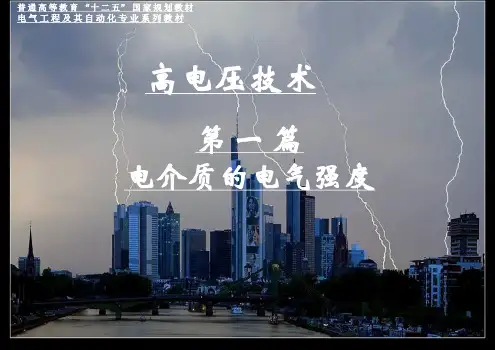 《高电压技术》第一篇电介质的电气强度第八节沿面放电和污闪事故(“污秽”相关文档)共7张
