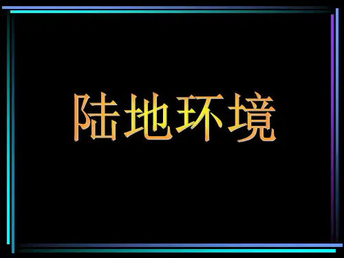 陆地环境