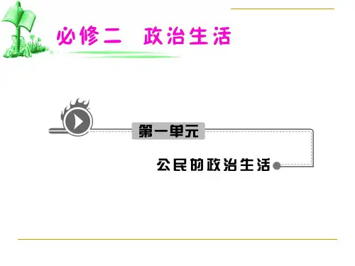 高考政治一轮复习课件PPT课件(人民民主专政等22个) 通用