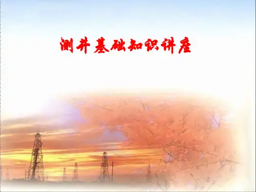 测井知识讲座