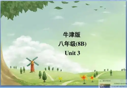 最新初中八年级下册【牛津译林版】英语八年级下课件:Unit3 task精品PPT课件