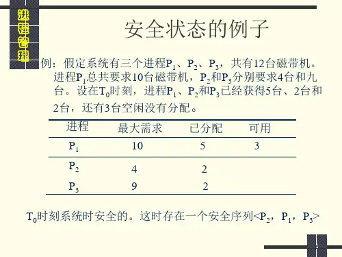 21central_操作系统 第三章进程管理(死锁问题2)