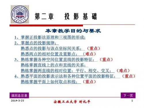 第二章    投 影 基 础