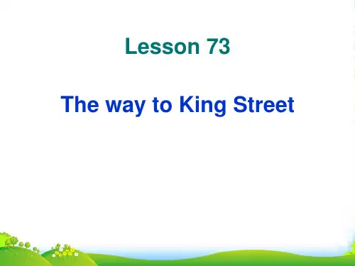 新概念英语NCE1_lesson73-74(共42页)课件