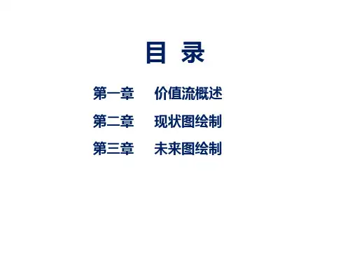 价值流分析培训课程课件